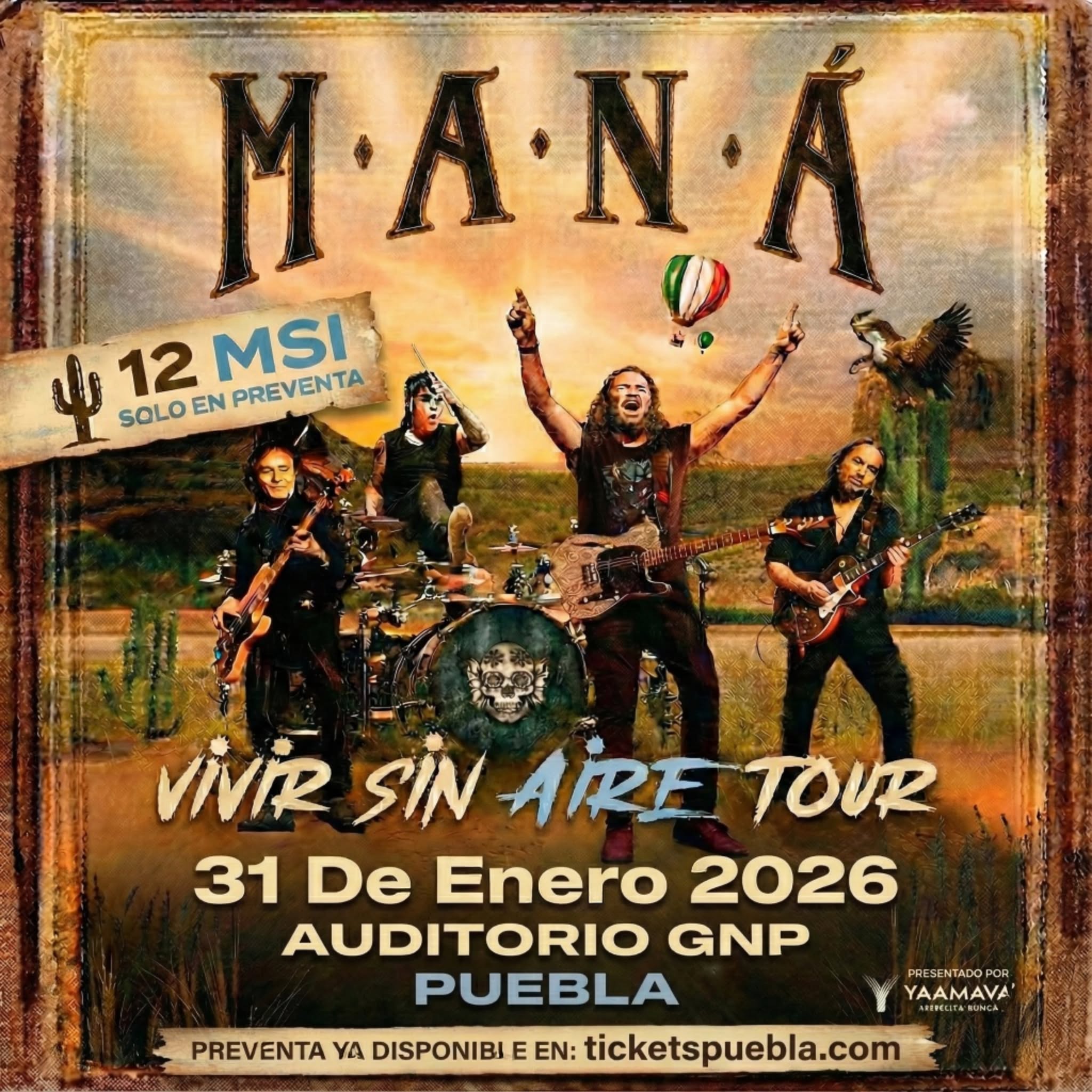 MANÁ - PUEBLA